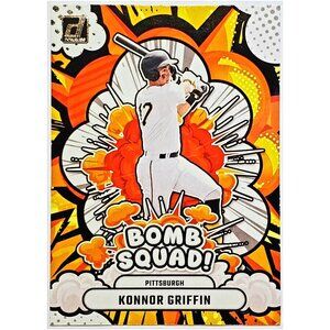 KONNOR GRIFFIN ROOKIE 2025 DONRUSS (PANINI) #3, PRATES, 1ST ROUND!